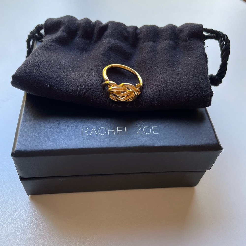 Rachel Zoe Gold Knot Ring